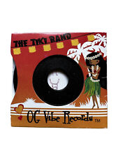 The Tiki Band OG Vibe Vinyl Record For 18” Doll Miniature Doll House picture