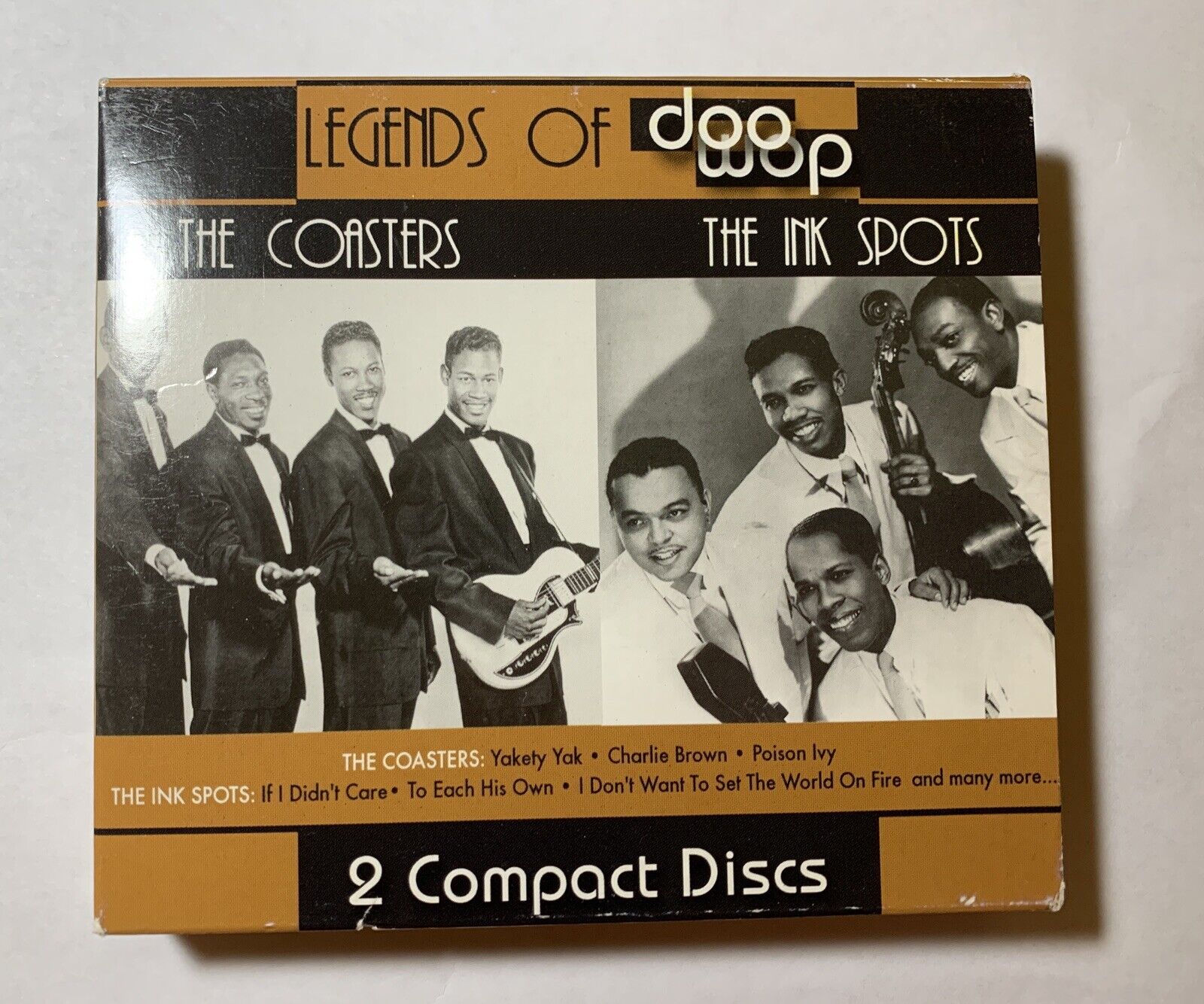 LEGENDS OF DOO-WOP - THE COASTERS/THE INK SPOTS-CD
