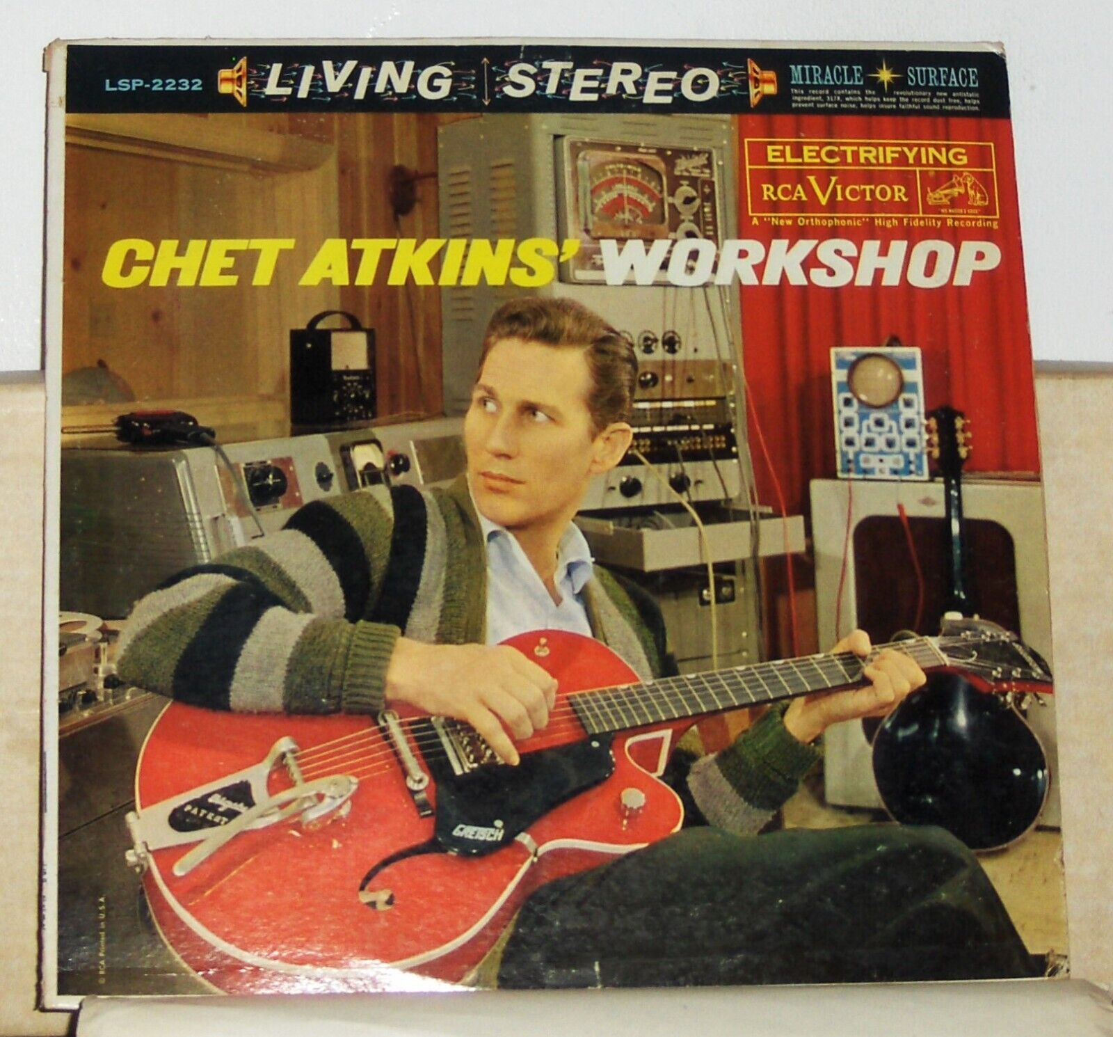 Chet Atkins – Chet Atkins\' Workshop - 1961 Stereo Vinyl LP Record Album