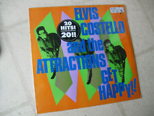 ELVIS COSTELLO 1980 'GET HAPPY' NEW/SEALED ORGNL VINTAGE US-ISSUE LP wSTICKER(S) picture