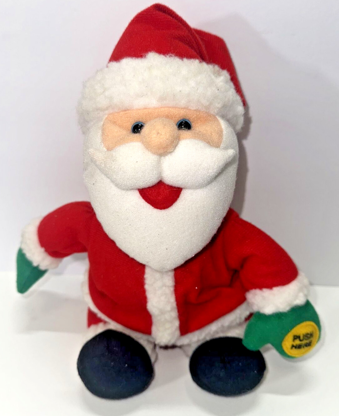 Vintage Gemmy Industries Santa Claus Sings Jingle Bell Rock - Tested/Works