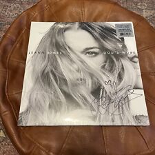 LeANN RIMES God’s Work NEW SEALED AUTOGRAPHED SIGNED VINYL picture