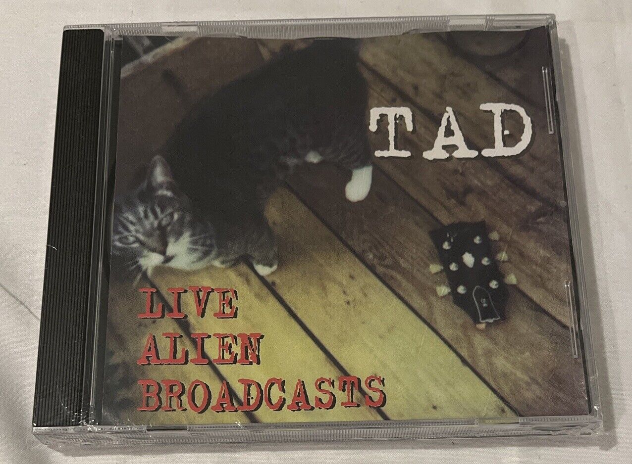 Tad ‎– Live Alien Broadcasts (CD, 1994, Futurist) Still Sealed