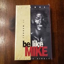 Vintage 1991 Michael Jordan (I Wanna) Be Like Mike Cassette Tape Teknoe Rare picture
