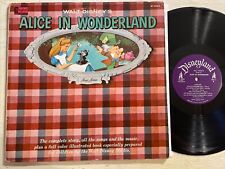 Walt Disney Alice In Wonderland Magic Mirror LP Disneyland Stereo 1967 GD+ picture