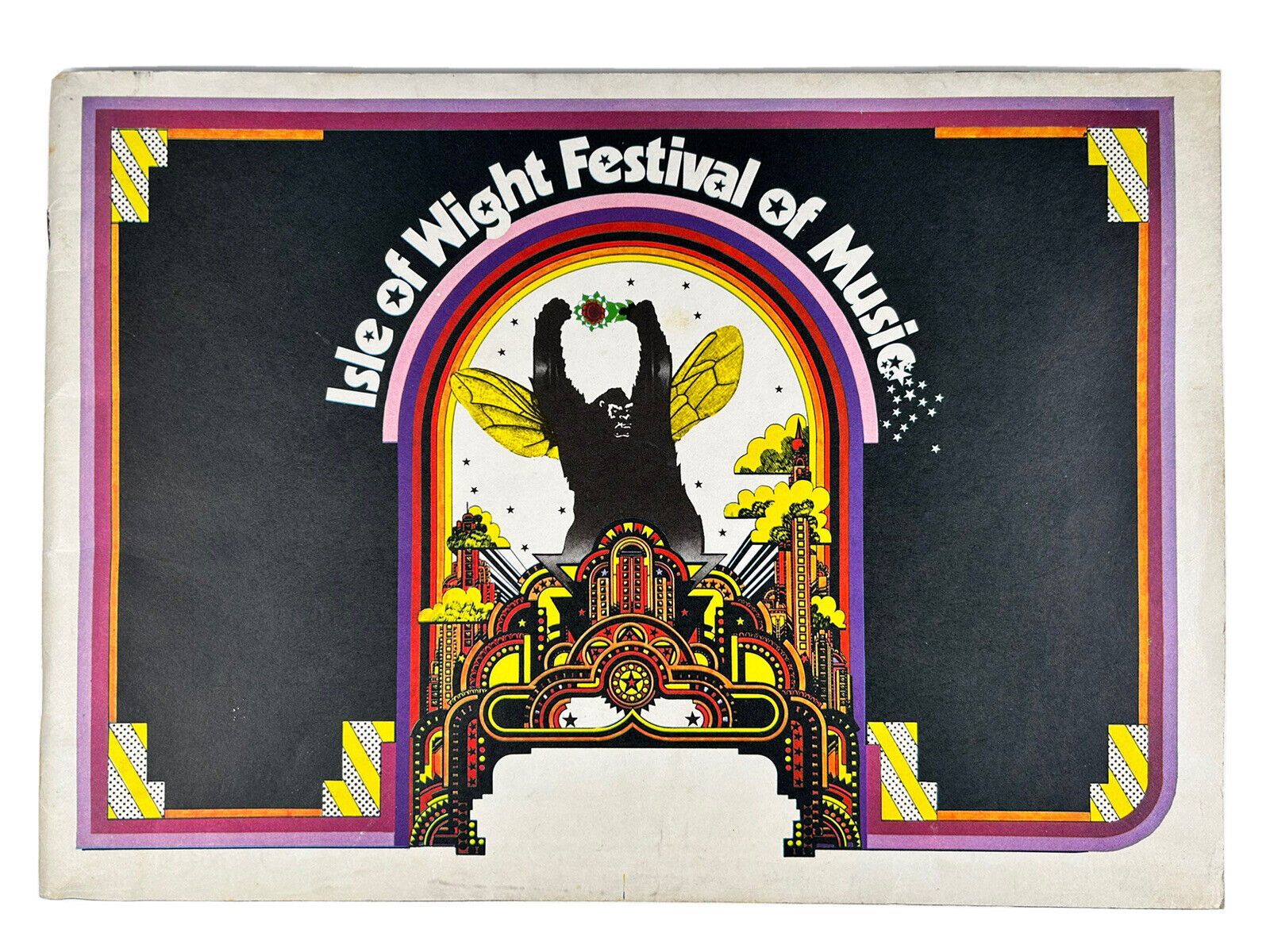 Bob Dylan The Who Free Isle Of Wight Festival Program Inc Fender Advert 1969
