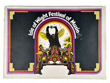 Bob Dylan The Who Free Isle Of Wight Festival Program Inc Fender Advert 1969 picture