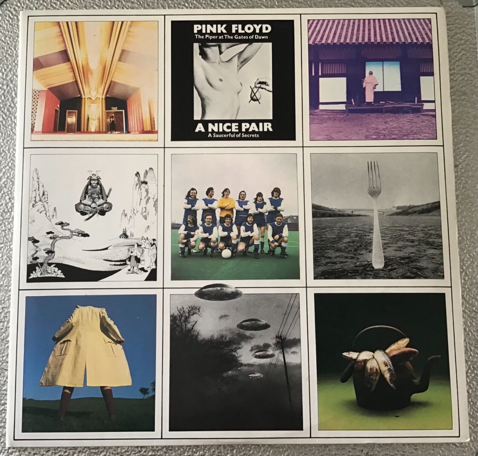 PINK FLOYD,A NICE PAIR,VINTAGE 1969 DOUBLE GATEFOLD ALBUM,EX/EX,NM