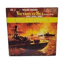 Vintage 1961 Richard Rodgers 'Victory At Sea' Vol.3 Soundtrack Vinyl  LM-2523   picture