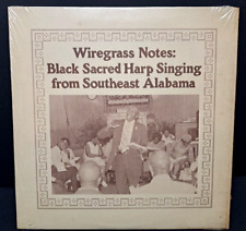 1982 record Wiregrass Notes: Black Sacred Harp Singing from Southeast Alabama picture