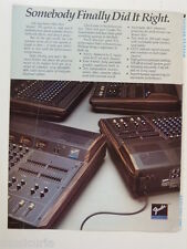 retro magazine advert 1985 FENDER pro sound PA picture
