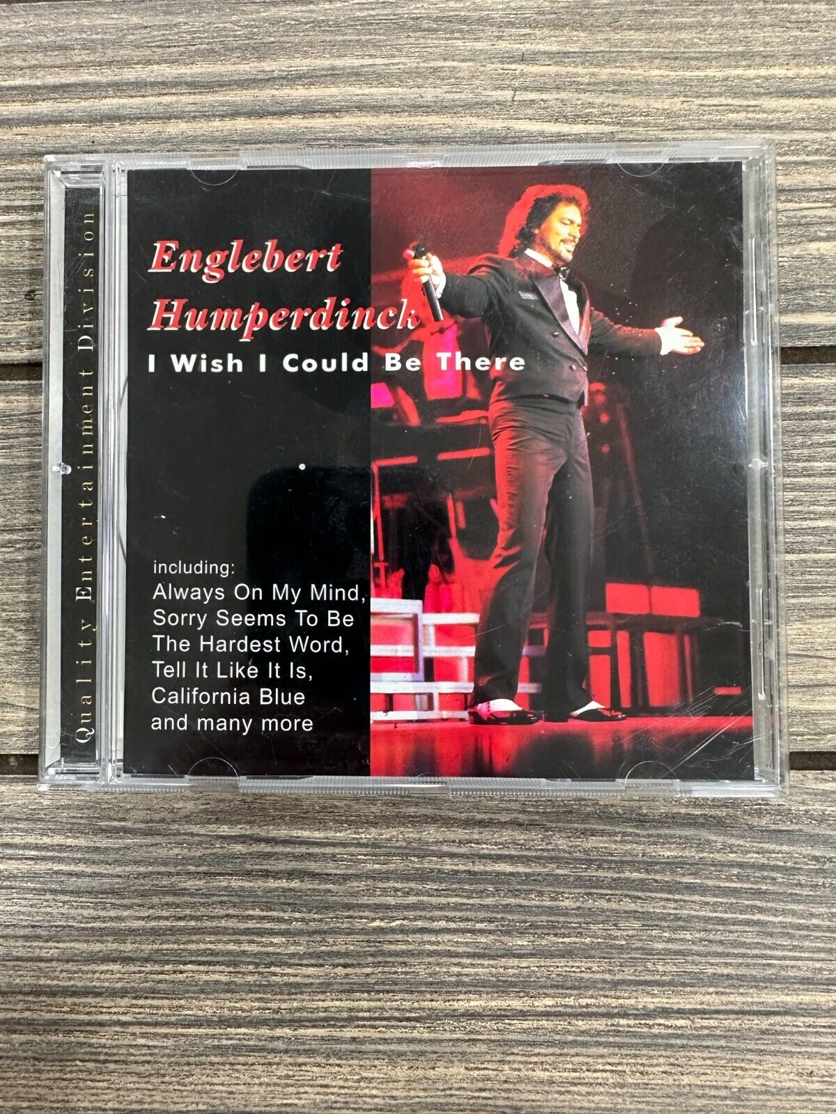 Vtg 1997 Englebert Humperdinck I Wish I could Be There CD