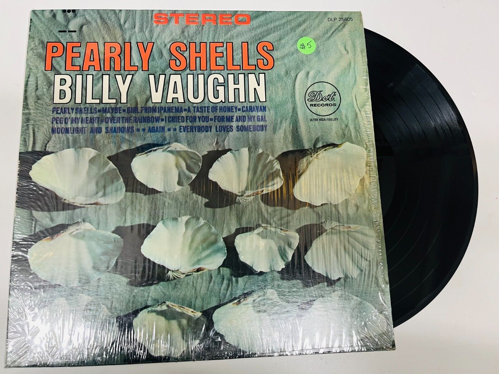 Billy Vaughn – Pearly Shells Vinyl, LP VG+