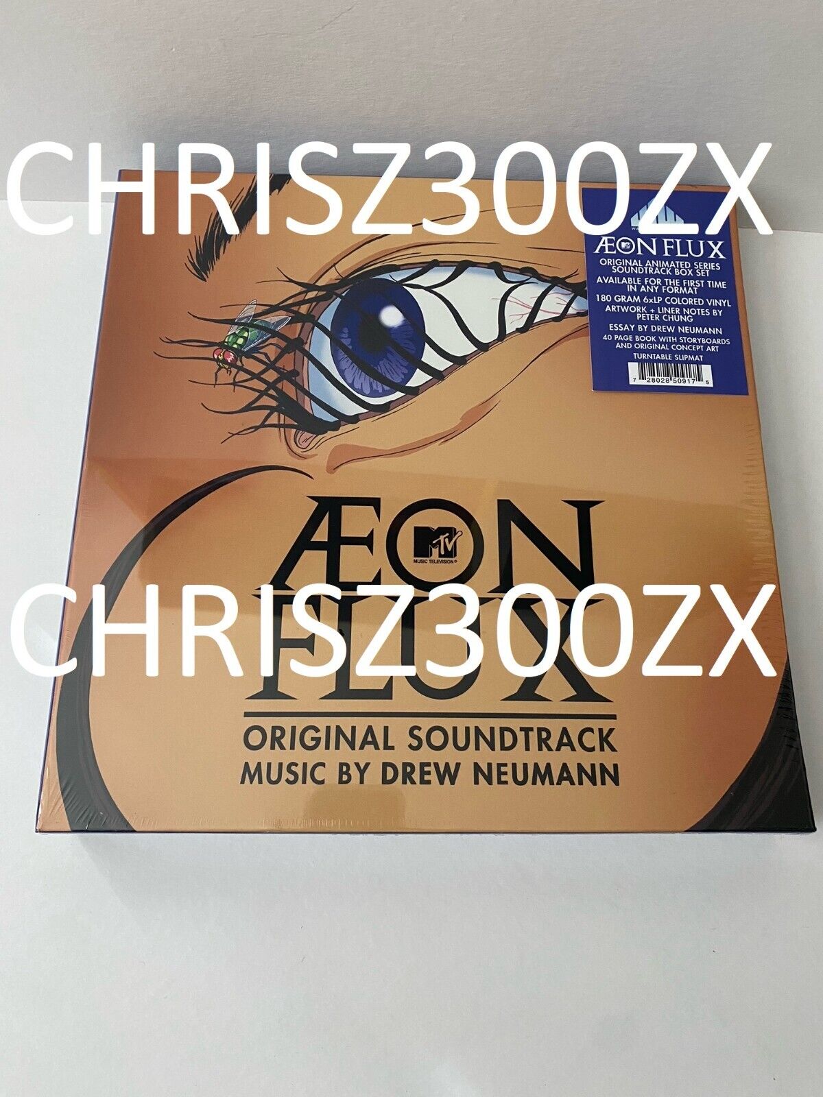 Aeon Flux Original Series Vinyl Record Soundtrack 6 LP Color SET + Artbook MTV