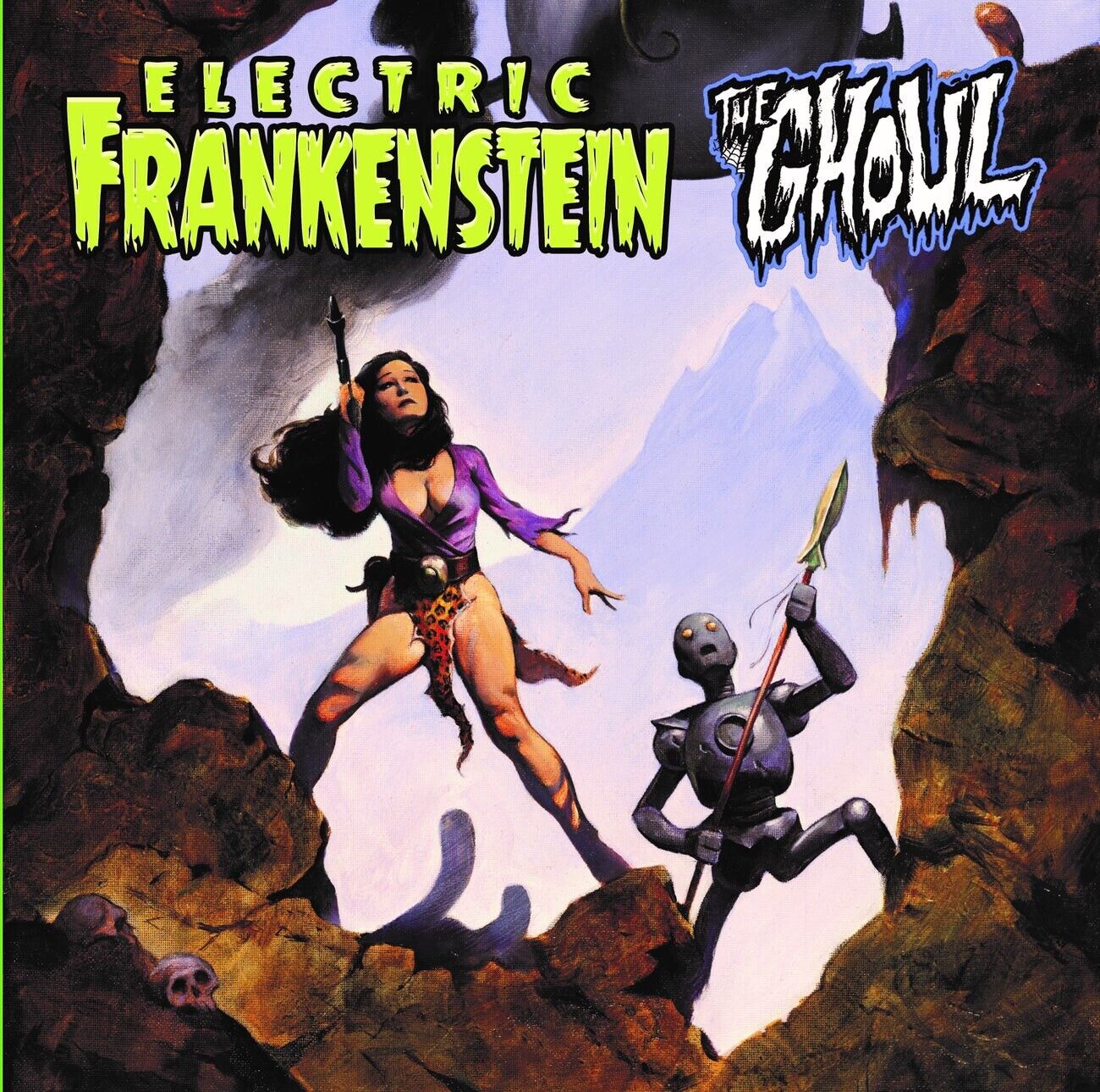 Electric Frankenstein The Ghoul 12” Glow Vinyl Horror Punk NEW SEALED