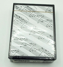 Vintage New Cards Music Notes Factory Sealed picture