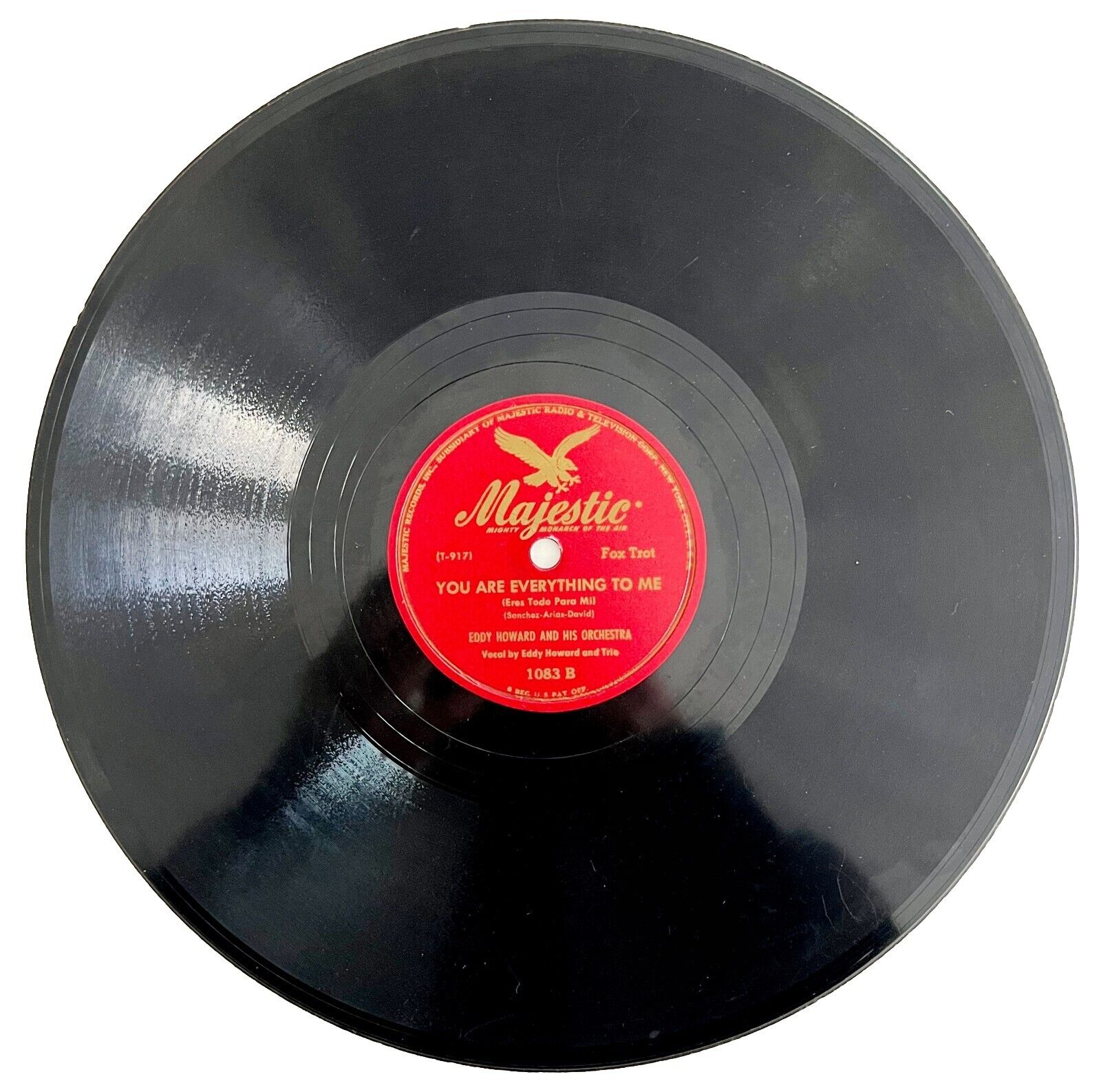 Eddie Howard Fox Trot 78 Record WW2 1947 10\