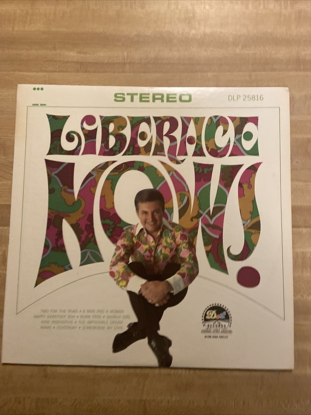 Liberace Now Dot Records DLP 25816 VTG Record Album