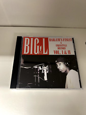 Big L Harlem's Finest A Freestyle History NYC Mixtape Mix CD Promo picture