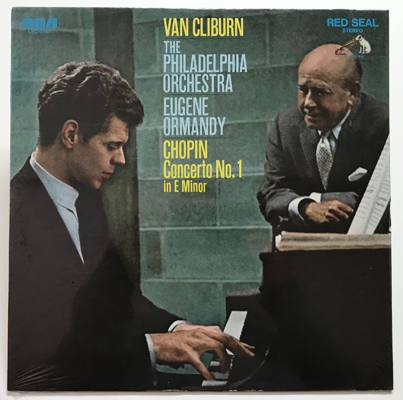 VAN CLIBURN: Chopin Concerto No.1 in E Minor (Vinyl LP Record Sealed)