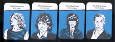 The Rolling Stones Complete Card Set of 4 Mint 2018 Jagger Richards Wood Watts picture