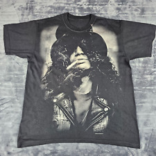 VINTAGE Slash Shirt Extra Large Black 2004 Smoking Hot Guns N Roses Rock Tee picture