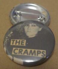 THE CRAMPS band PINBACK button PIN badge POISON IVY guitar PUNK psychobilly picture