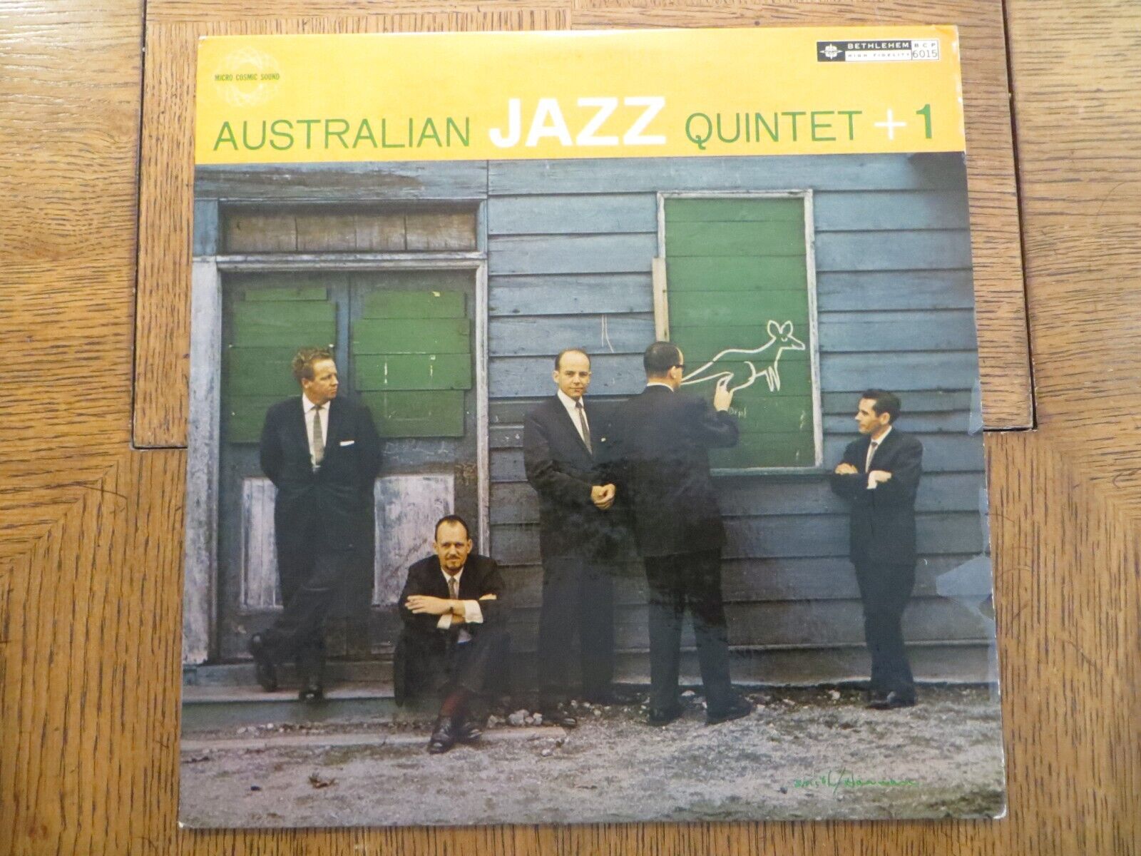 Australian Jazz Quintet & Osie Johnson – Australian Jazz Quintet + 1 - 1958 - LP