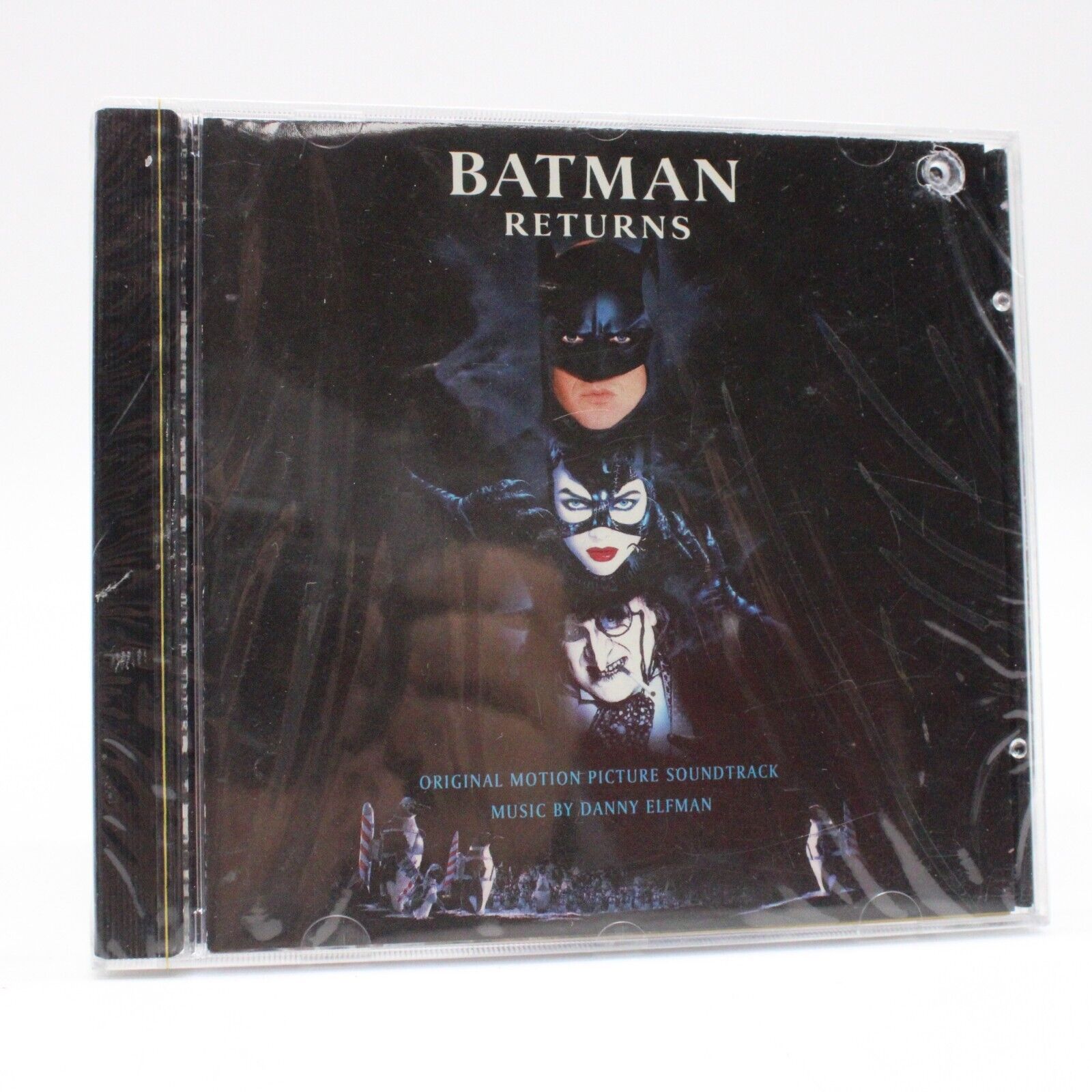 Vintage Batman Returns: Music by Danny Elfman (CD, 1992, Warner Bros) New Sealed