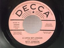 Betty Johnson,Decca 32244,