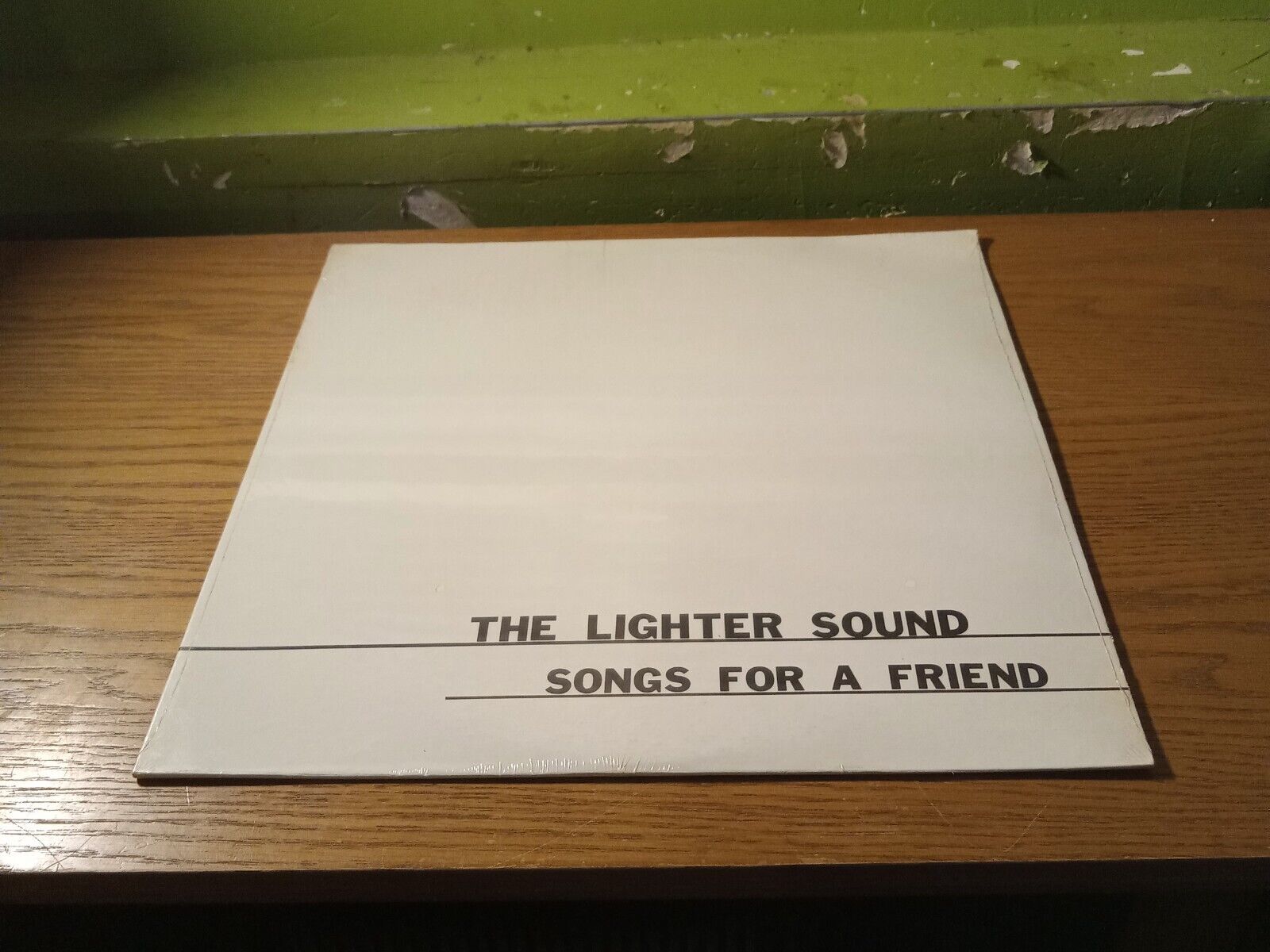 The Lighter Sound - Songs For A Friend LP Private Press, HTF, RARE SEALED NOS