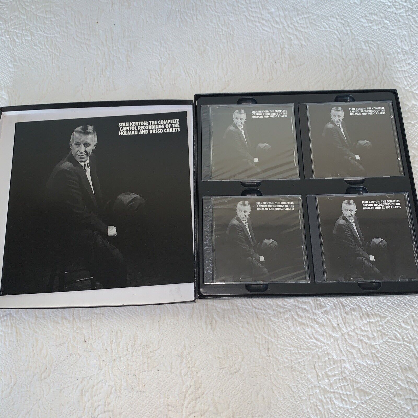 STAN KENTON Complete Capitol Recordings Holman Russo Charts MOSAIC 4 CD Box VG