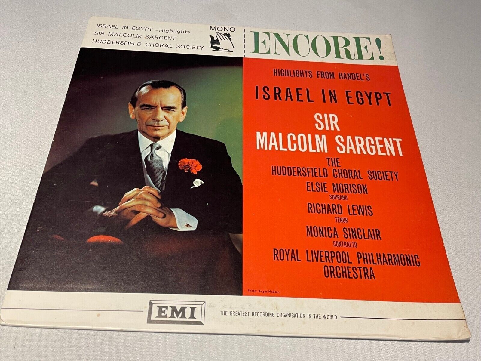 Handel - Israel in Egypt (Highlights) - Sir Malcolm Sargent - EMI ENC 118