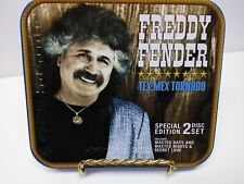 RARE FREDDY FENDER TEX-MEX TORNADO SPECIAL EDITION 2 DISC SET IN COLLECTIBLE TIN picture