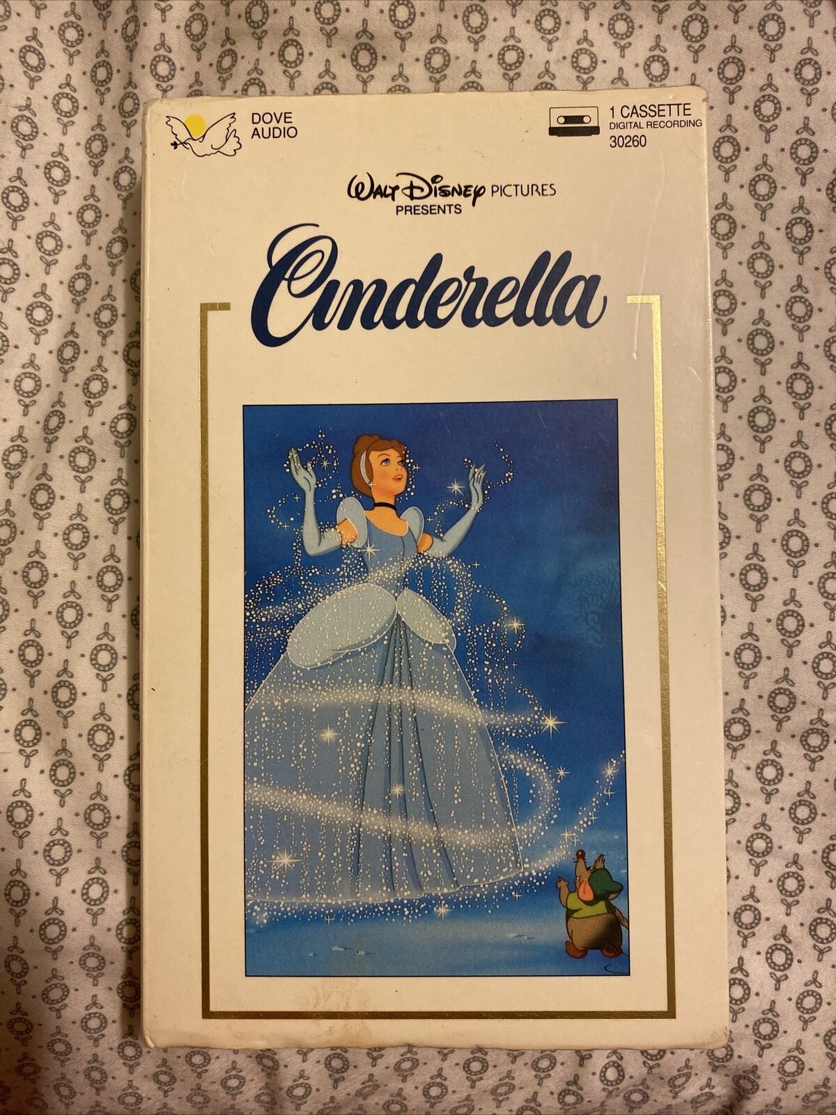 Vtg Cinderella 1990 Cassette Tape WALT DISNEY PICTURES PRESENTS Productions