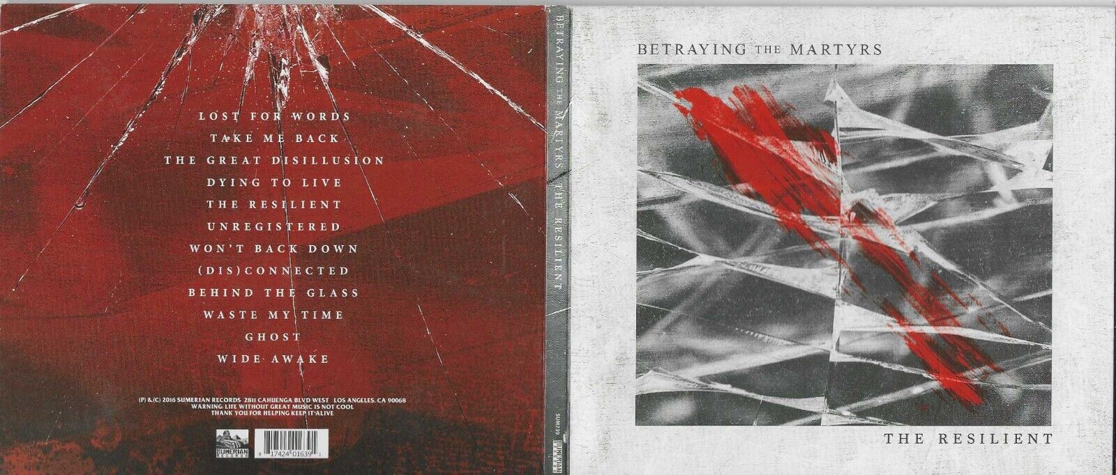 Betraying The Martyrs – The Resilient  Digipak   CD 