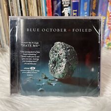 BLUE OCTOBER: FOILED (2006) ENHANCED HYPE STICKER NEW OLD STOCK RARE SEALED picture