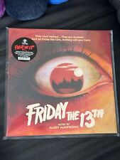 Friday The 13th - OST Colored Vinyl - Waxwork Records RARE OOP picture