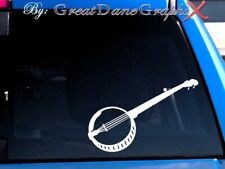 Banjo #1 - Vinyl Decal Sticker -Color Choice -HIGH QUALITY picture