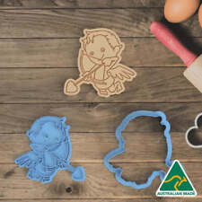 Cupid Cookie Cutter and Embosser Stamp picture
