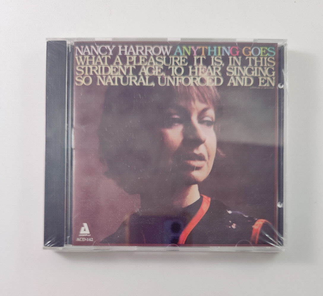 Nancy Harrow - Anything Goes [CD] BRAND NEW & SEALED J6