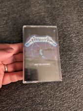 Vintage Metallica Ride The Lightning Cassette Tape Megaforce Rare picture
