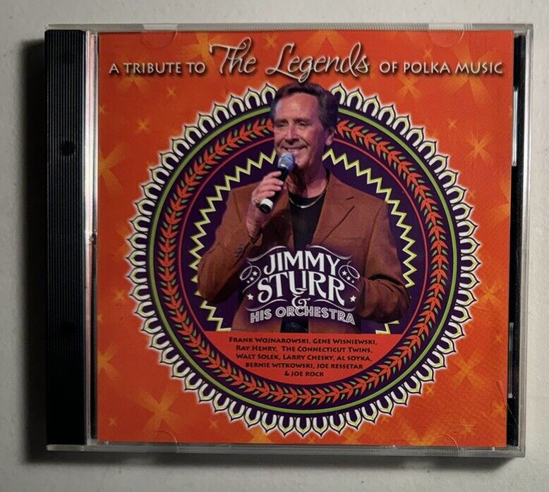 JIMMY STURR AND HIS ORCHESTRA - A Tribute To The Legends Of Polka Music CD 2011