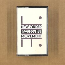 NEW ORDER MOVEMENT Cassette Tape 1987 US PAPER LABEL Rock New Wave Rare picture
