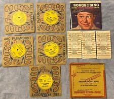 Jukebox Package Frank Fontaine Jackie Gleason Show Lot Five 33 1/3 RPM NOS picture