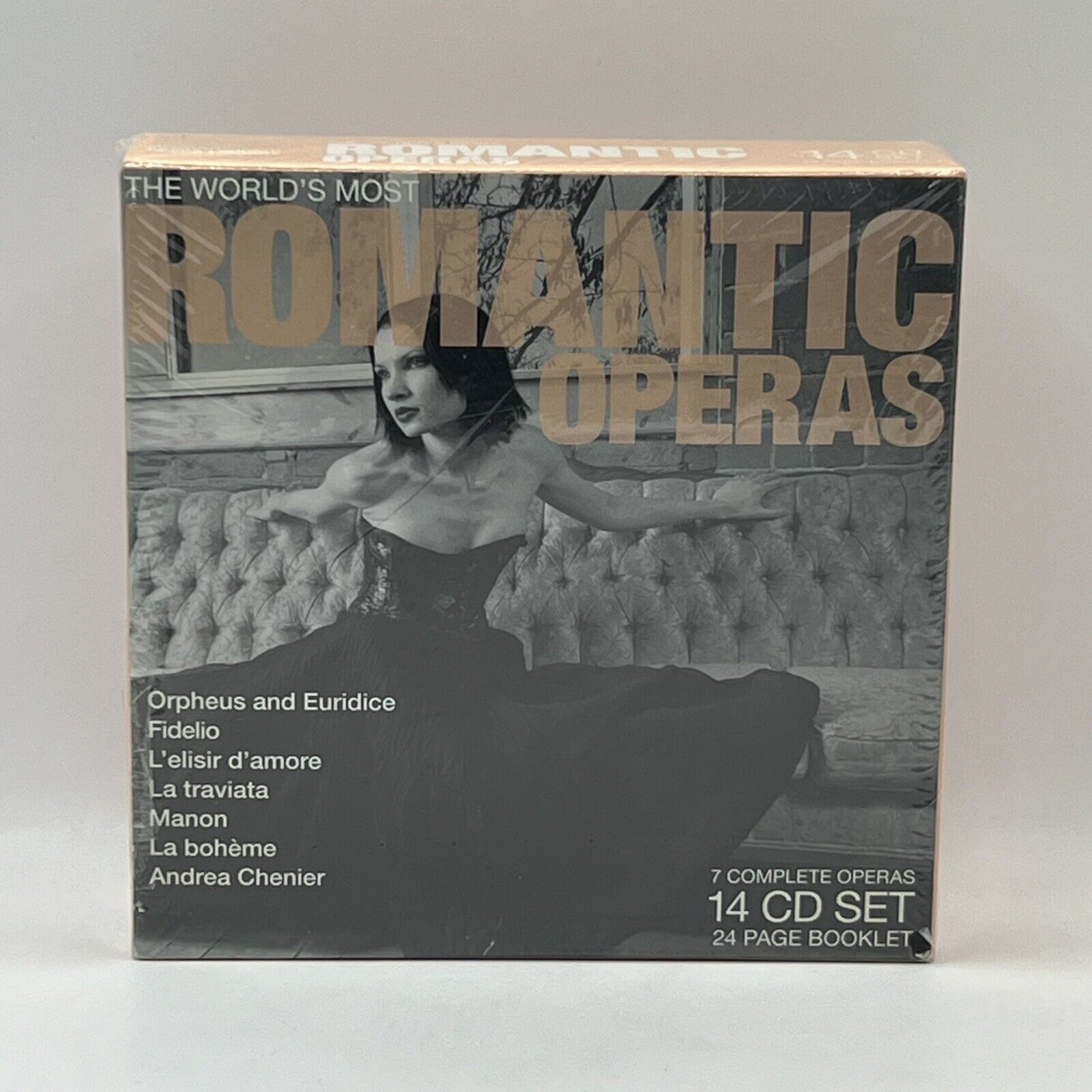The World\'s Most Romantic Operas 14 CD Set Fidelio Manon La Boheme