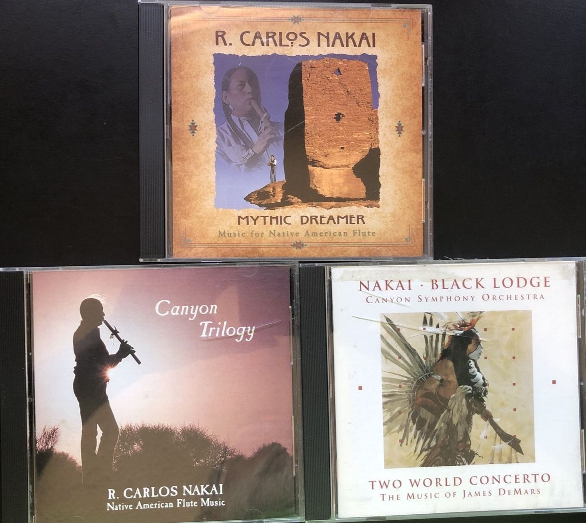 R. CARLOS NAKAI - set of 3 CDs