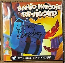 Banjo Kazooie Re-Jiggyed LE 100 Black Variant Vinyl SIGNED by Grant Kirkhope picture