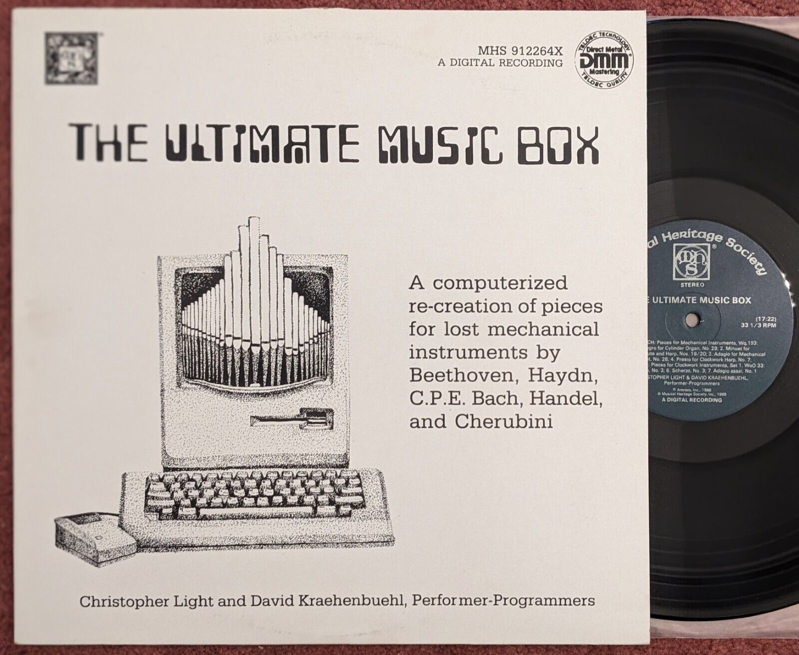 THE ULTIMATE MUSIC BOX Sequential Prophet YAMAHA TONE GENERATOR Macintosh SE lp