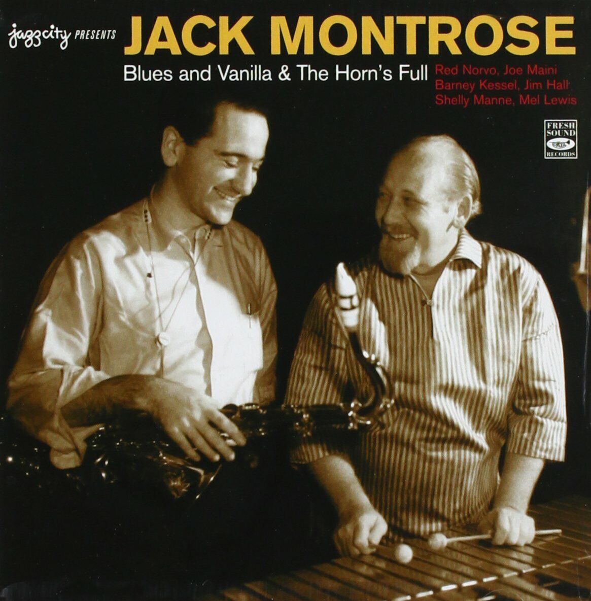 Jack Montrose Blues And Vanilla & The Horn\'s Full (2 LP On 1 CD)